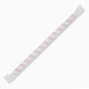 Fiesta Compostable Individually Wrapped Paper Smoothie Straws Red Stripes (Pack of 250)