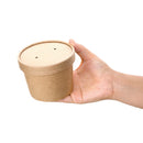 Contenants à soupe recyclables Fiesta 340 ml/12 oz 98 mm (paquet de 500)