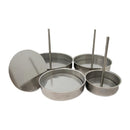 Sirman verstellbare Burger-Pressform 180 mm