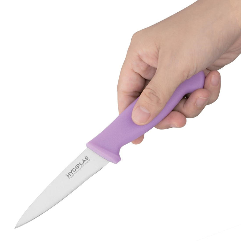 Hygiplas Paring Knife Purple - 3 1/2"