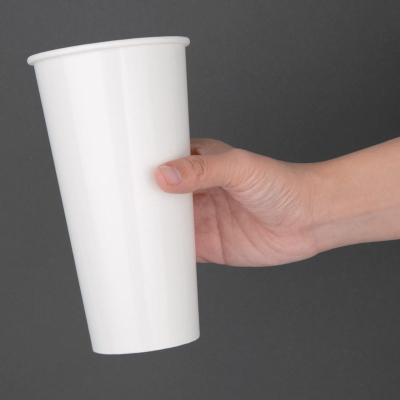 Fiesta Recyclable Cold Paper Cup 22oz 90mm (Pack of 1000)