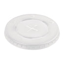 Couvercles en polystyrène recyclable Fiesta pour gobelets en papier froid de 12 oz 80 mm (paquet de 1000)