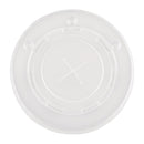 Couvercles en polystyrène recyclable Fiesta pour gobelets en papier froid de 12 oz 80 mm (paquet de 1000)
