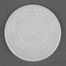 Fiesta Recycelbare Polystyrol-Deckel für 16oz/20oz Kaltpapierbecher, 90 mm (1000 Stück)
