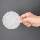 Fiesta Recycelbare Polystyrol-Deckel für 16oz/20oz Kaltpapierbecher, 90 mm (1000 Stück)