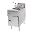 Pitco Single Tank Twin Basket Fryer SE14S-SSTC