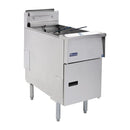 Pitco Single Tank Twin Basket Fryer SE14S-SSTC