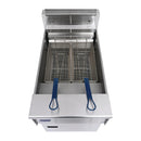 Pitco Single Tank Twin Basket Fryer SE18S-SSTC