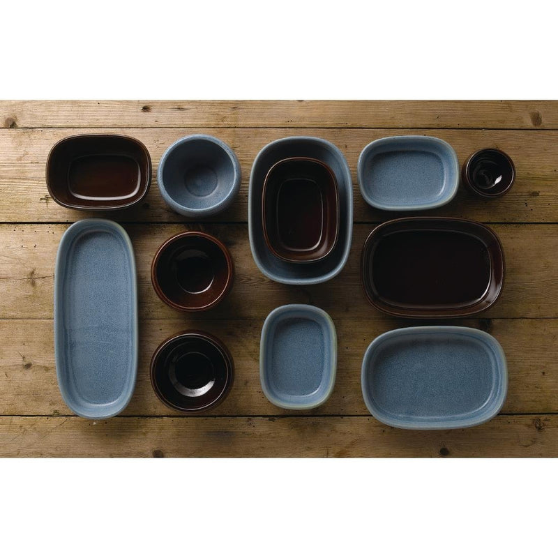 Churchill Emerge Oslo Blue Deep Bowl 90mm (Pack of 12)