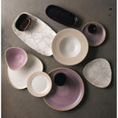 Churchill Studio Prints Kintsugi Agate Grey Chefs, länglicher Teller, 298 x 152 mm, 12 Stück