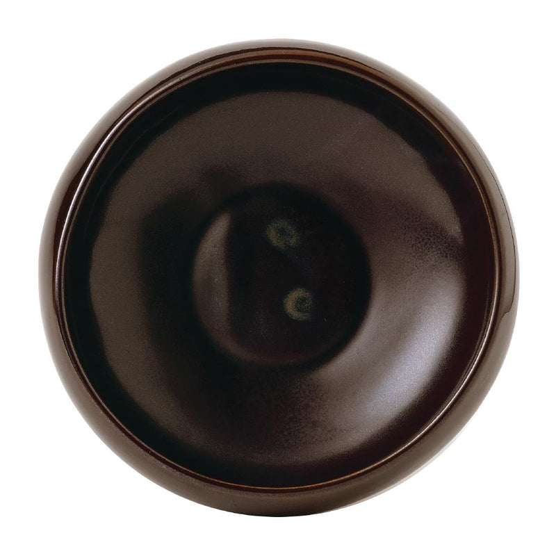 Churchill Emerge Cinnamon Brown Bowl 158mm (Pack of 6)