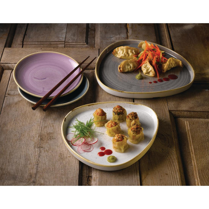 Churchill Stonecast Lavender Evolve Coupe Plate 220mm (Pack of 12)