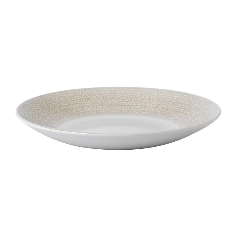 Churchill Isla Spinwash Sand Deep Coupe Plate 250mm (Pack of 12)