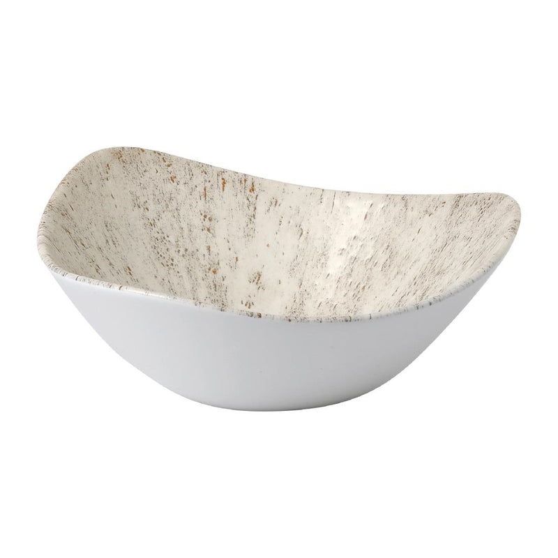 Churchill Stone Agate Grey Lotus Bowl 177mm (Pack of 12)