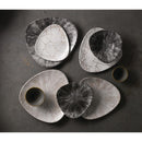 Churchill Studio Prints Kintsugi Agate Gris Lotus Assiette 177 mm (Lot de 12)