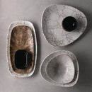Churchill Studio Prints Kintsugi Agate Gris Lotus Bol 228 mm (Lot de 12)