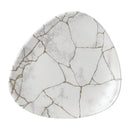Churchill Studio Prints Kintsugi Agate Gris Lotus Assiette 177 mm (Lot de 12)