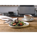 Assiette de chef à parois triangulaires blanches Churchill 200 mm (paquet de 6)