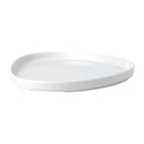Assiette de chef à parois triangulaires blanches Churchill 200 mm (paquet de 6)
