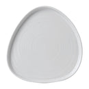 Assiette de chef à parois triangulaires blanches Churchill 200 mm (paquet de 6)