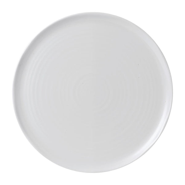 Dudson White Organic Coupe Flat Plate 317mm (Pack of 6)