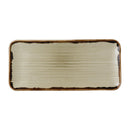 Dudson Harvest Linen Organic Coupe Rect Platter 349 x 158mm (Pack of 6)