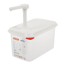 Distributeur de Sauce Araven avec Pompe 1/4 GN