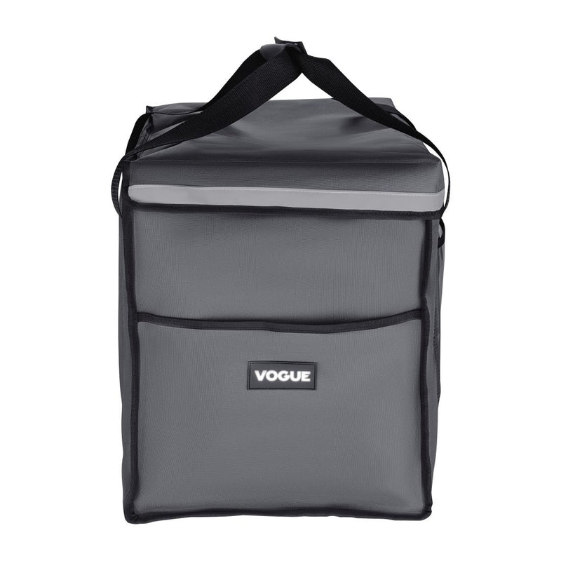 Vogue Insulated Folding Delivery Bag Grey 540x360x430mm