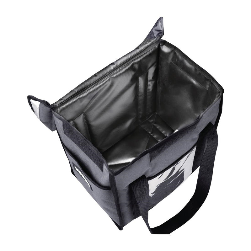 Vogue Isolierte Toplader-Liefertasche, Grau, 330 x 230 x 330 mm