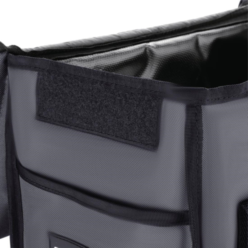 Vogue Insulated Top Loading Delivery Bag Grey 330x230x330mm