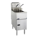 Pitco Twin Basket Single Tank Solstice Natural Gas Fryer SG14S