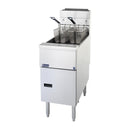 Pitco Twin Basket Single Tank Solstice LPG Fryer SG14S