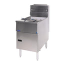 Pitco Twin Basket Single Tank Solstice Natural Gas Fryer SG18S