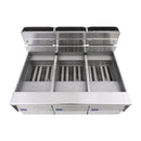 Pitco Triple Tank LPG Solstice Filtration Fryer G14S/FD-FFF