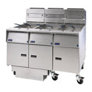 Pitco Triple Tank Natural Gas Solstice Filtration Fryer G14S/FD-FFF