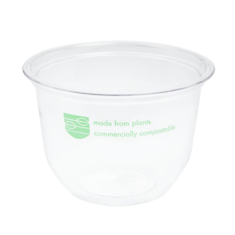 Vegware 96-Series Compostable PLA Deli Pots 10oz (Pack of 1000)