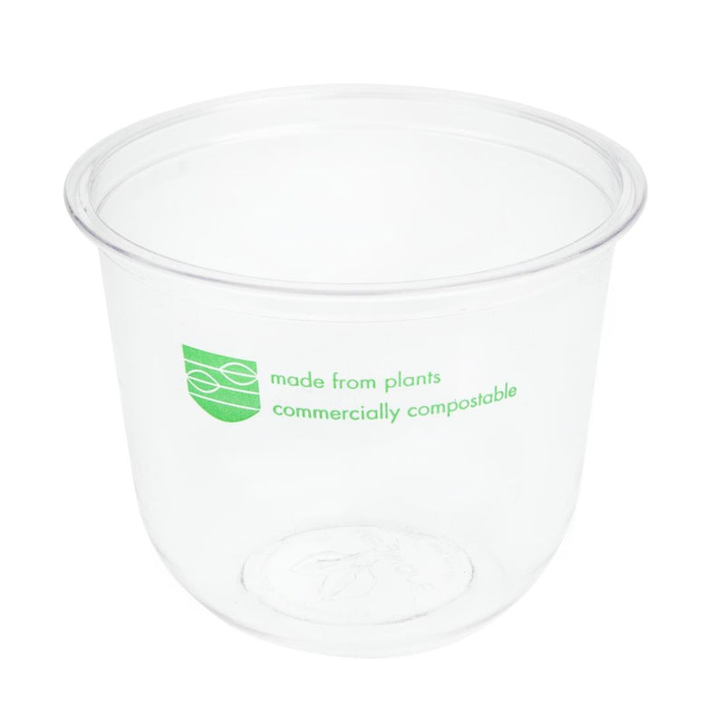 Vegware 96-Serie kompostierbare PLA-Feinkosttöpfe, 340 ml (1000 Stück)