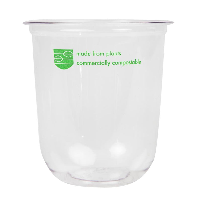 Vegware 96-Serie kompostierbare PLA-Feinkosttöpfe, 473 ml (1000 Stück)