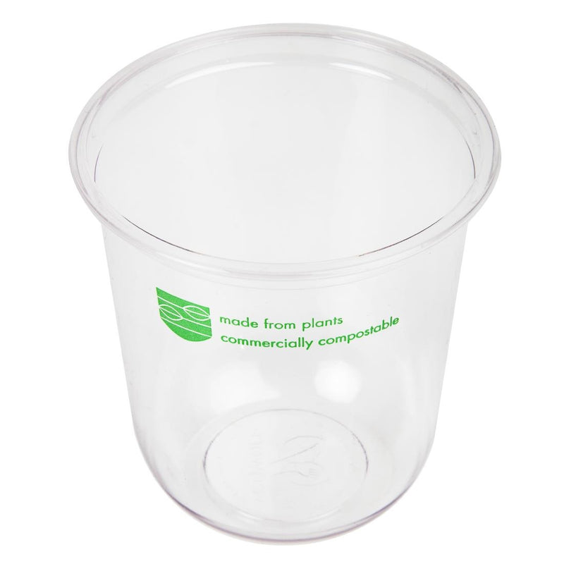 Vegware 96-Serie kompostierbare PLA-Feinkosttöpfe, 473 ml (1000 Stück)