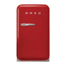 Smeg 50er Jahre Retro Minibar Kühlschrank Rot FAB5RRD5