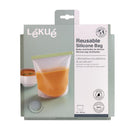 Lekue Reusable Silicone Food Storage Bag 1.5Ltr