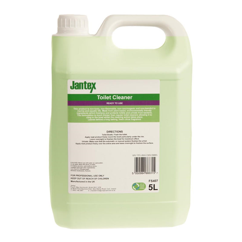 Jantex Green Toilettenreiniger gebrauchsfertig 5Ltr