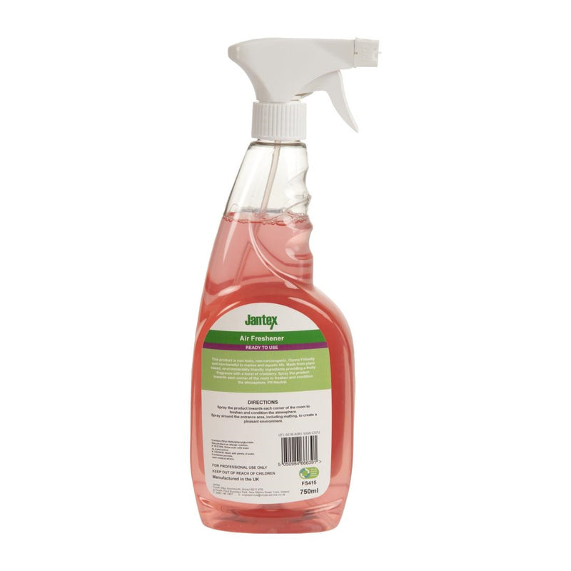 Jantex Green Air Freshener Cranberry Ready To Use 750ml