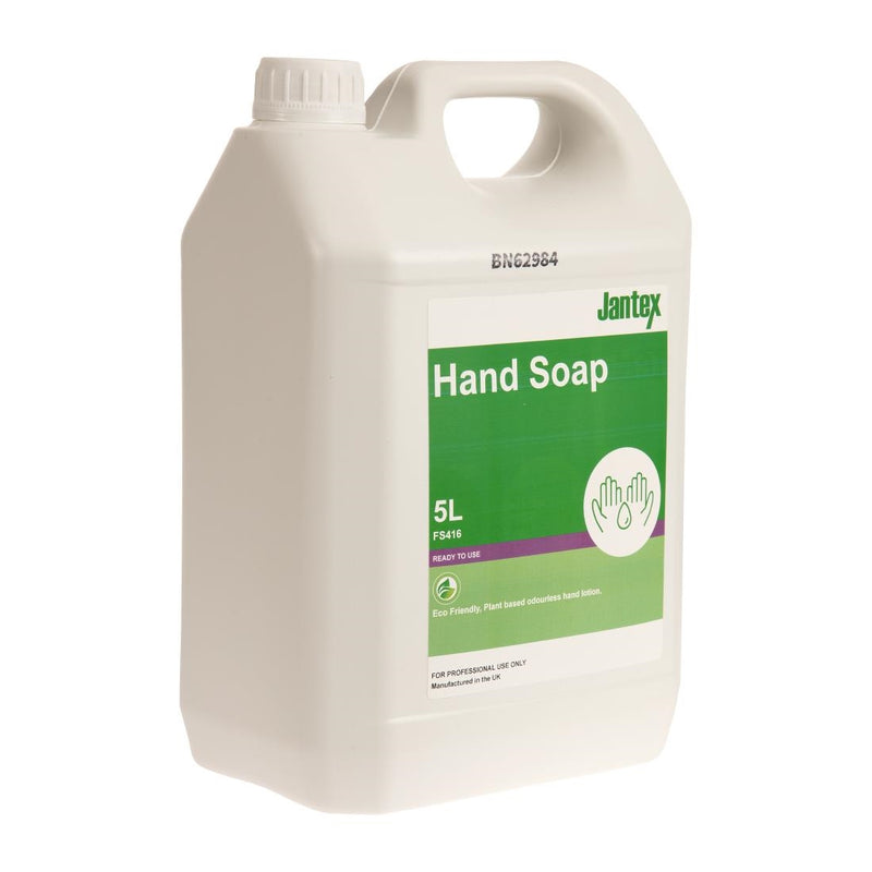 Jantex Green Hand Soap Lotion Ready To Use 5Ltr