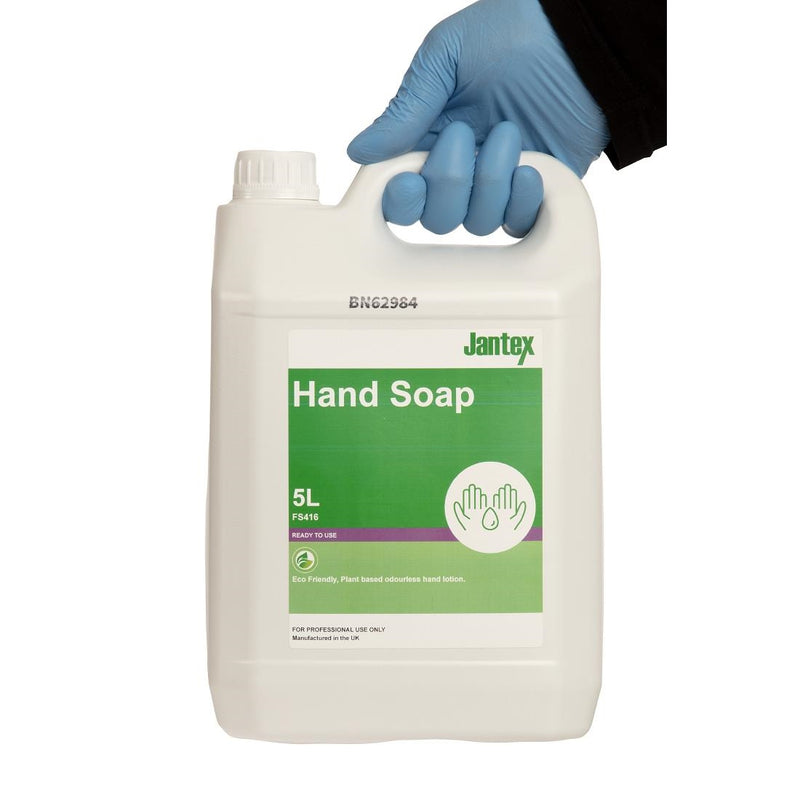 Jantex Green Hand Soap Lotion Ready To Use 5Ltr