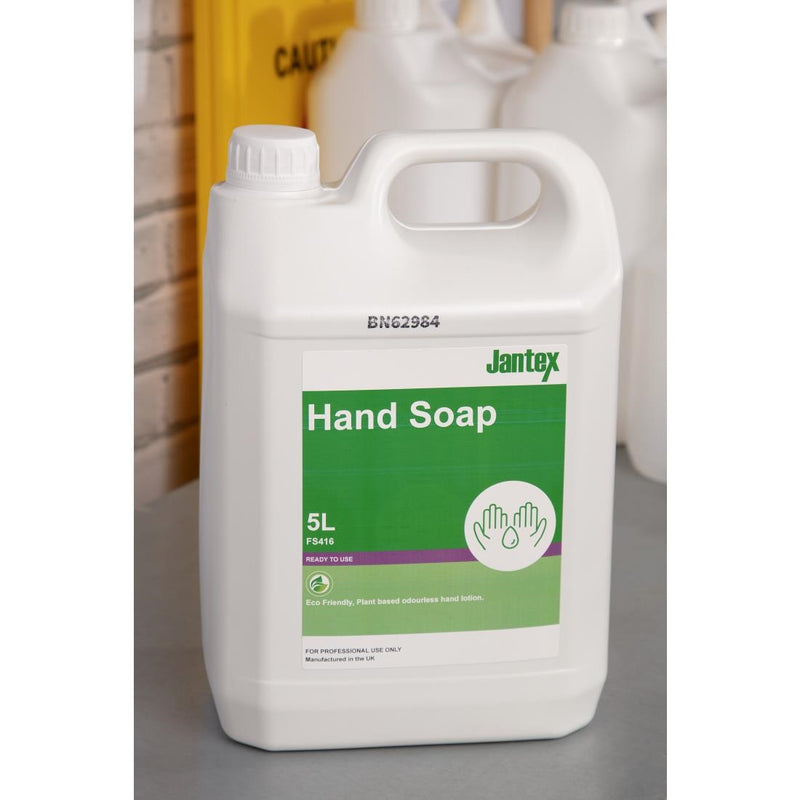 Jantex Green Hand Soap Lotion Ready To Use 5Ltr