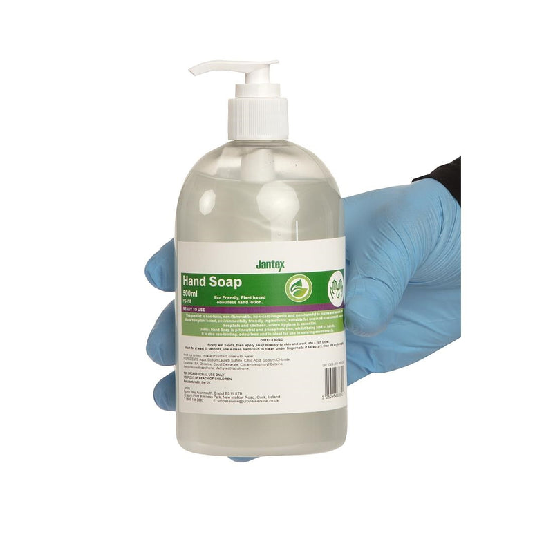 Jantex Green Hand Soap Lotion Ready To Use 500ml