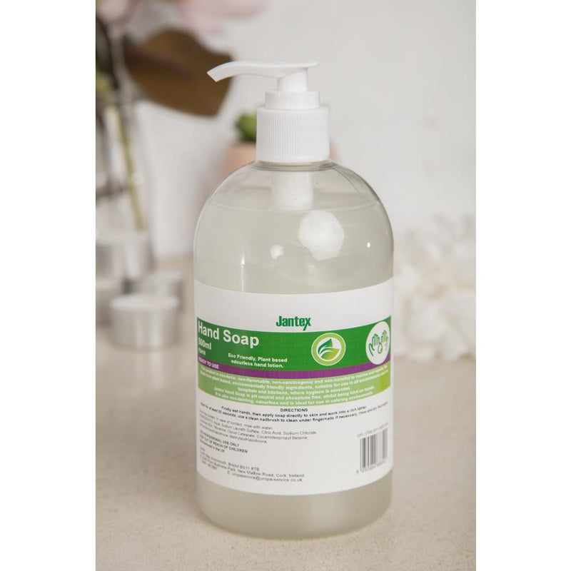 Jantex Green Hand Soap Lotion Ready To Use 500ml