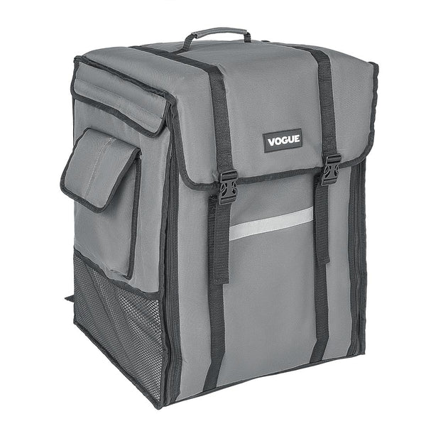 Vogue Insulated Delivery Back Pack Grey 550x400x400mm