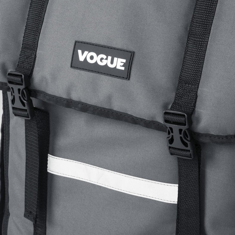 Vogue Isolierter Lieferrucksack, Grau, 550 x 400 x 400 mm